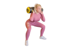 foto oefening Sumo Squat + Sandbag