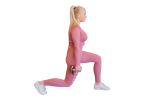 foto oefening Lunge Dumbell